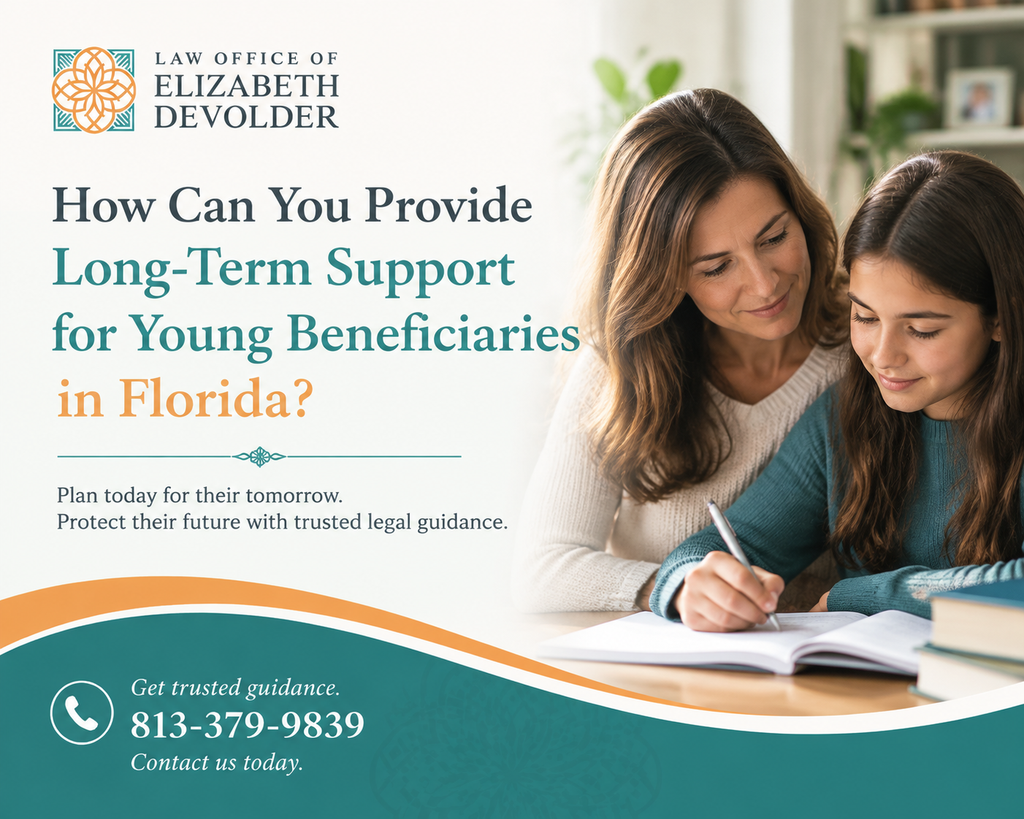 Estate planning attorney helping Florida family plan a special needs trust for a young beneficiary